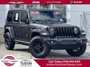 2020 Jeep Wrangler Unlimited Willys 4X4